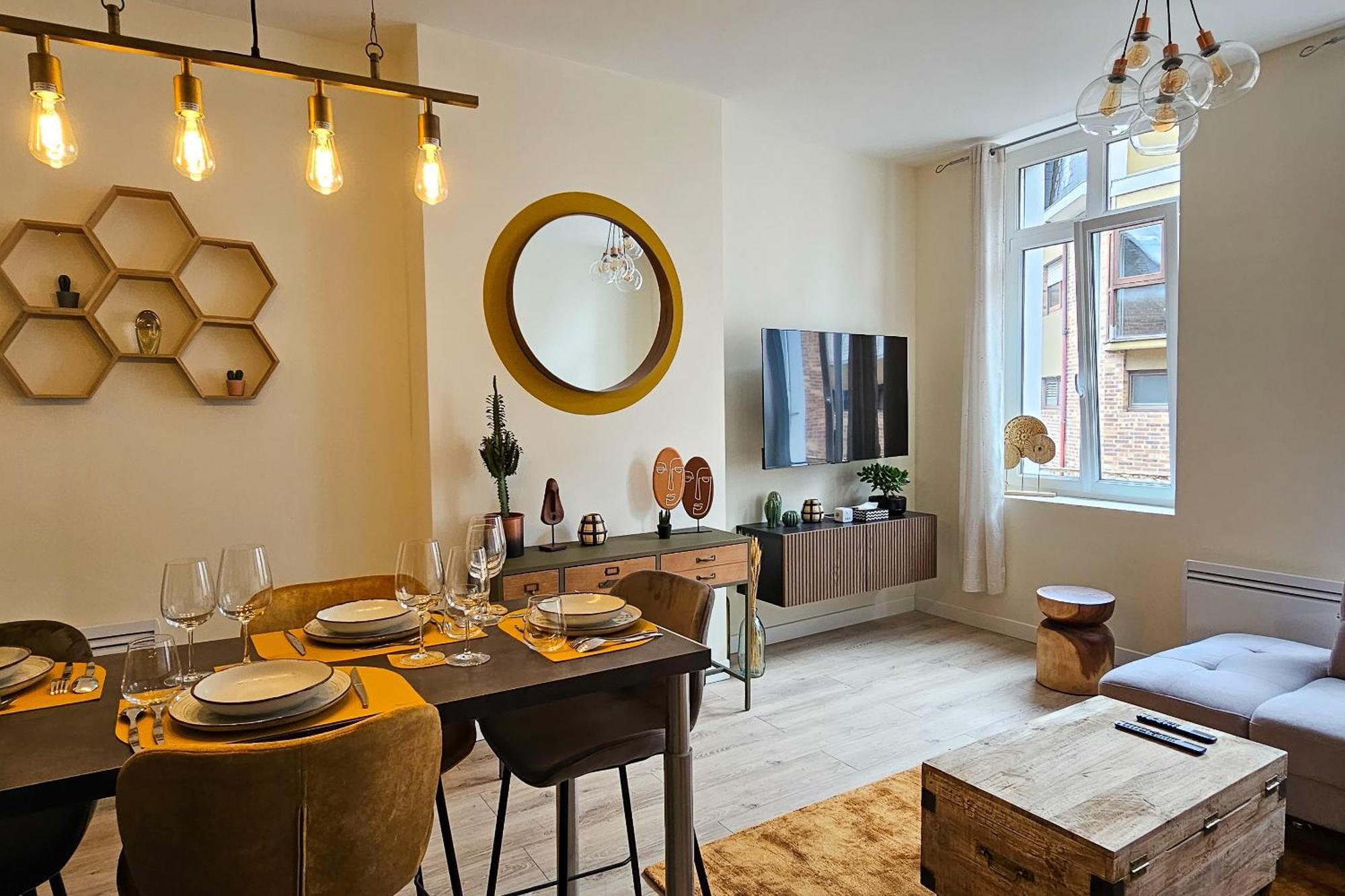 Les Appartements De La Nef D'Or Saint-Quentin  Kültér fotó